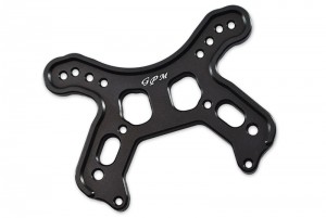 GPM MAY028 ALUMINUM FRONT SHOCK TOWER AR330377 ARRMA TYPHON 6S BLX - MAY028-BK