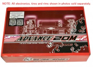 3RACING KIT-ADVANCE20M 20M Sakura Advance 20 Touring Chassis Midship 1/10 RC Car - 