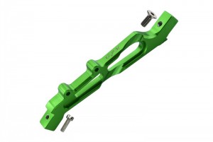 GPM MAF016F ALUMINUM FRONT CHASSIS BRACE ARA320511 1/7 4WD LIMITLESS ALL-ROAD SPEED BASH ARA109011 - GREEN - MAF016F-G