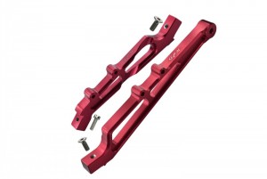 GPM MAF016FR ALUMINUM FRONT & REAR CHASSIS BRACE ARA320511 1/7 4WD LIMITLESS ALL-ROAD SPEED BASH ARA109011 - MAF016FR-R