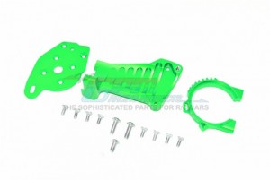 GPM TXMS018 ALUMINUM MOTOR MOUNT 1/10 RC TRAXXAS MAXX MONSTER - GREEN - TXMS018-G