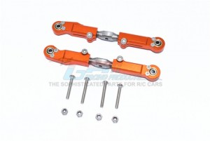 GPM MAF057S ALUMINUM ADJUSTABLE REAR UPPER ARM TIE ROD ARRMA LIMITLESS INFRACTION - ORANGE - MAF057S-OR
