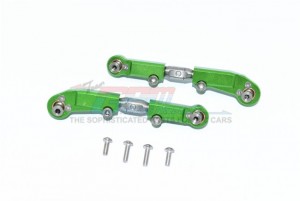 GPM MAF162S ALUMINUM ADJUSTABLE FRONT STEERING TIE ROD  1/7 ARRMA RC LIMITLESS INFRACTION - GREEN - MAF162S-G