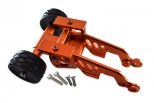 GPM MAT040R ALUMINUM REAR ADJUSTABLE WHEELIE ARRMA TYPHON / TALION 6S BLX Buggy - MAT040R-OR