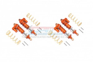 GPM TXMS125FRL/2 ALUMINUM FRONT & REAR L-SHAPE PIGGY BACK SPRING DAMPERS 125MM 1/10 4WD MAXX MONSTER TRUCK -89076 - TXMS125F/R/L2-OR-S