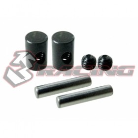 3RACING SAK-40B Universal Shaft Roller For 3racing Sakura Zero ADVANCE CACTUS FF03 YOKOMO BD7 - SAK-40B