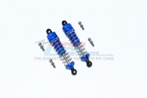 GPM TET359F/RA ALUMINUM FRONT/REAR SPRING DAMPERS 59MM For TRAXXAS TETON - TET359F/RA-B-S-BEBK