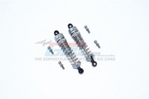 GPM TET359F/RA ALUMINUM FRONT/REAR SPRING DAMPERS 59MM For TRAXXAS TETON - TET359F/RA-GS-S-BEBK