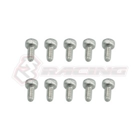 3RACING 3RAC-SC05 M1.6 CS1.6 x 3.5mm Socket Head-Socket (10pcs) - 3RAC-SC05