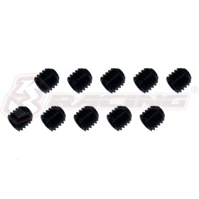 3RACING TS-SS303 M3 x 3 Set Screw (10pcs) - TS-SS303