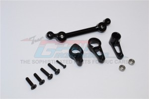 GPM MT8048 ALLOY STEERING ASSEMBLY WITH BEARINGS TEAM LOSI MINI EIGHT TRUGGY - MT8048-BK