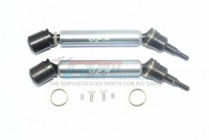 GPM MAB108FRS ALUMINIUM FRONT / REAR CVD DRIVE SHAFT 1/10 ARRMA BIG ROCK CREW CAB 4X4 - MAB108FRS-GS