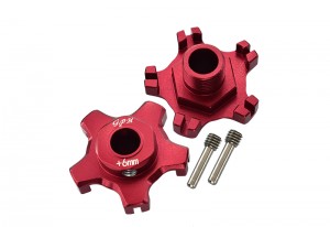 GPM MAI010+6MM ALUMINUM WHEEL HEX (+6MM) ARRMA INFRACTION LIMITLESS MOJAVE TYPHON SENTON - MAI010+6MM-R