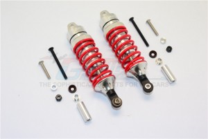 ALUMINUM FRONT/REAR ADJUSTABLE SPRING DAMPER TRAXXAS XO-01 - XO087F/R-S-R-BEBK