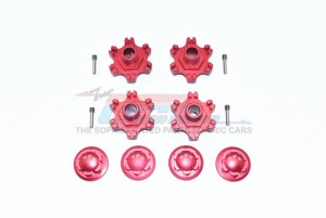 GPM MAF10A+6MM/2ALU WHEEL HEX +6MM WHEEL LOCK For ARRMA LIMITLESS / INFRACTION / MOJAVE / SENTON - MAF10A+6MM/2-R