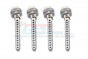 ALUMINIUM FRONT+REAR ADJUSTABLE MAGNET BODY POSTS (OD 20MM MAGNET) TRAXXAS XO-01 - XO201FR-S