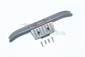 GPM MAO330F AR320363 ALUMINUM FRONT BUMPER For ARRMA NOTORIOUS OUTCAST KRATON TALION TYPHON - GUN SILVER - MAO330F-GS