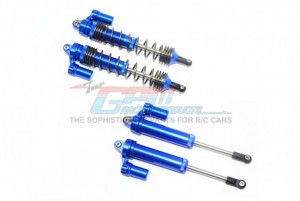 GPM RACING UDR135FFX/L ALUMINUM FRONT L-SHAPE PIGGY BACK DAMPER (135MM)  1/7 UNLIMITED DESERT RACER PRO-SCALE 4X4-85076-4 - BLUE - UDR135FFX/L-B-BEBK