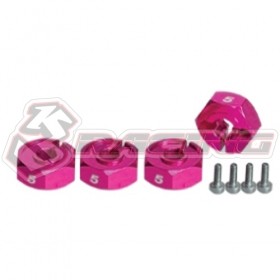 3RACING 3RAC-WX125 Aluminum Wheel Adaptor - 5mm For 1/10 RC SAKURA S64 D4 CAR - 3RAC-WX125/PK