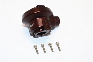 ALUMINIUM FRONT/REAR DIFF HOUSING TRAXXAS E-REVO - Brown - ER012-BR