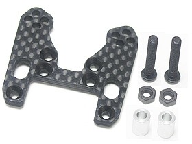 3RACING MIF-008/WO Front Graphite Shock Tower For Mini Inferno - MIF-008/WO