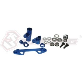 3RACING   MIF-019/BU Aluminum Ball Bearing Steering Saver For Kyosho Mini Inferno Buggy - MIF-019/BU