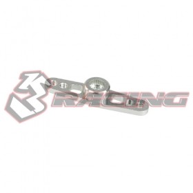 3RACING 3RAC-HKD26 2.6mm Aluminium Double Servo Arm For Ko Propo/Sanwa - 3RAC-HKD26/SI
