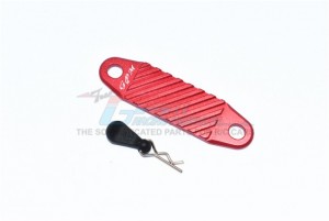 GPM CC20126 ALUMINUM BATTERY HOLD-DOWN  1/10 4WD R/C TAMIYA MERCEDES-BENZ G500 CC-02 58675 - CC20126-R