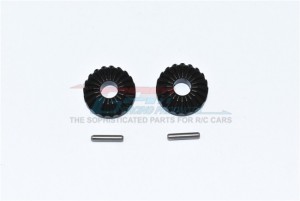 GPM TXMS1201S/G1-BK HARDEN STEEL #45 FRONT/CENTER/REAR DIFFERENTIAL BEVEL GEAR 1/10 TRAXXAS 4WD MAXX MONSTER TRUCK -89076 - TXMS1201S/G1-BK