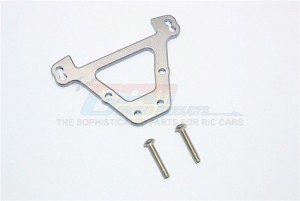GPM ER013A ALUMINIUM REAR BULKHEAD TRAXXAS E-REVO - Gun silver - ER013A-GS