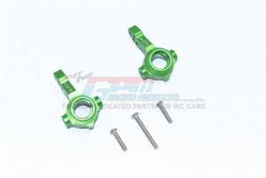 GPM CC2021 ALUMINUM FRONT KNUCKLE ARMS TAMIYA CC-02 CHASSIS - GREEN - CC2021-G