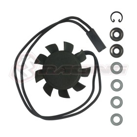 3RACING 3RAC-FAN11A Replacement High Speed Cooling Fan 7.2V 40 x 40 x10mm For 3RAC-FAN11 (Max.8.4V) - 3RAC-FAN11A