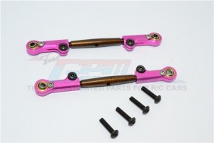 GPM RACING BMT057A/ST SPRING STEEL REAR ADJUSTABLE TIE ROD WITH ALLOY ENDS(4MM ANTI CROSS-THREAD, TO EXTEND 78MM-85MM HPI RACING BULLET NITRO 3.0 - BMT057A/ST-OC-BEPK