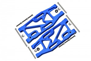 GPM RACING BMT056 ALLOY REAR SUSPENSION ARM  HPI RACING BULLET NITRO 3.0 - BMT056-B