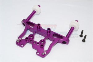 GPM RACING BMT028  ALLOY FRONT/REAR DAMPER MOUNT WITH  BODY POSTS HPI RACING BULLET NITRO 3.0 - BMT028-P