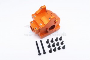 GPM RACING BMT012 ALLOY FRONT/REAR GEAR BOX BULLET NITRO 3.0 - BMT012-OR