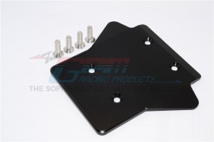 GPM RACING LO5T331R ALLOY 7075 REAR GEAR BOX PROTECTOR TEAM LOSI 5IVET - LO5T331R-BK