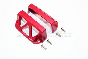 GPM ER024X ALUMINIUM SERVO PROTECTOR TRAXXAS E-REVO - Red - ER024X-R