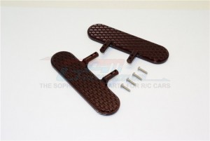 GPM KXS014 ALUMINIUM EXTERIOR TRAIL (DIAMOND PATTERN) THUNDER TIGER KAISER XS - KXS014-BR