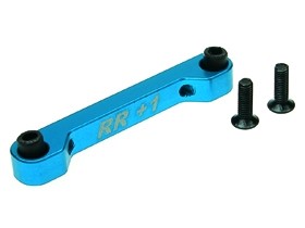 3RACING  TA05-11/1/LB Rear Aluminum Suspension Mount (RR/1 Degree)  For TAMIYA TA-05 IFS TA05-R - TA05-11/1/LB