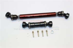 GPM ER037SF-AR STEEL ALUMINUM FRONT And REAR DRIVE SHAFT TRAXXAS E-REVO MONSTER - ER037SF+AR-BR