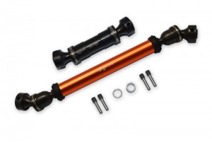 GPM ER037SF-AR STEEL ALUMINUM FRONT And REAR DRIVE SHAFT TRAXXAS E-REVO MONSTER - ER037SF+AR-OR