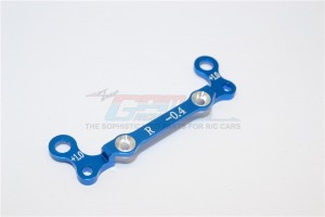 GPM RACING MZA031R-0410 ALLOY REAR KNUCKLE ARM HOLDER  (TOE OUT 0.4MM, THICK 1.0MM) KYOSHO MINI Z AWD - MZA031R-0410-B