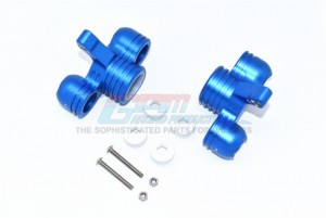 GPM RACING MAKX021 ALUMINUM FRONT KNUCKLE For ARRMA 1/5 4WD KRATON 8S BLX MONSTER TRUCK ARA110002 - BLUE - MAKX021-B