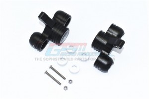 GPM RACING MAKX021 ALUMINUM FRONT KNUCKLE For ARRMA 1/5 4WD KRATON 8S BLX MONSTER TRUCK ARA110002 - BLACK - MAKX021-BK