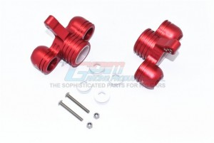 GPM RACING MAKX021 ALUMINUM FRONT KNUCKLE For ARRMA 1/5 4WD KRATON 8S BLX MONSTER TRUCK ARA110002 - RED - MAKX021-R
