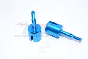 GPM RACING DT3039 ALUMINIUM WHEEL JOINT For TAMIYA DT-03 - BLUE - DT3039-B