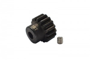 GPM TXMS015TS HARDEN STEEL #45 MOTOR GEAR 15T - 24T For 1/10 TRAXXAS MAXX MONSTR TUCK - TXMS016TS-BK