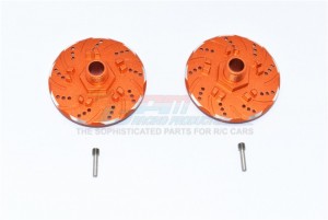 GPM MAI10+6/DISK ALUMINUM +6MM HEX WITH BRAKE DISK WITH SILVER LINING ARRMA INFRACTION / LIMITLESS  6S BLX ALL-ROAD STREET BASH - ORANGE - MAI10+6/DISK-OR