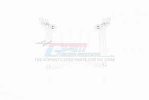 GPM TXMS030 ALUMINUM REAR SHOCK MOUNT 1/10 TRAXXAS MAXX Monster Truck RC - SILVER - TXMS030-S